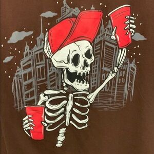 Taco Tuesday Men’s Graphic Brown Tee